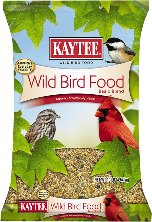 Kaytee Wild Bird Food Basic Blend, 10 lb