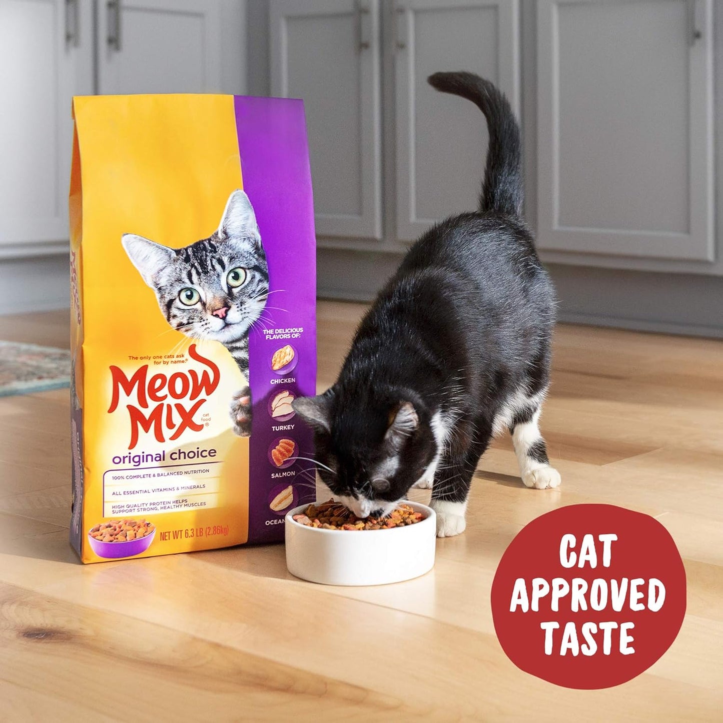 Meow Mix Original Choice Dry Cat Food, 18 Ounce (Pack of 6) Visit the Meow Mix Store